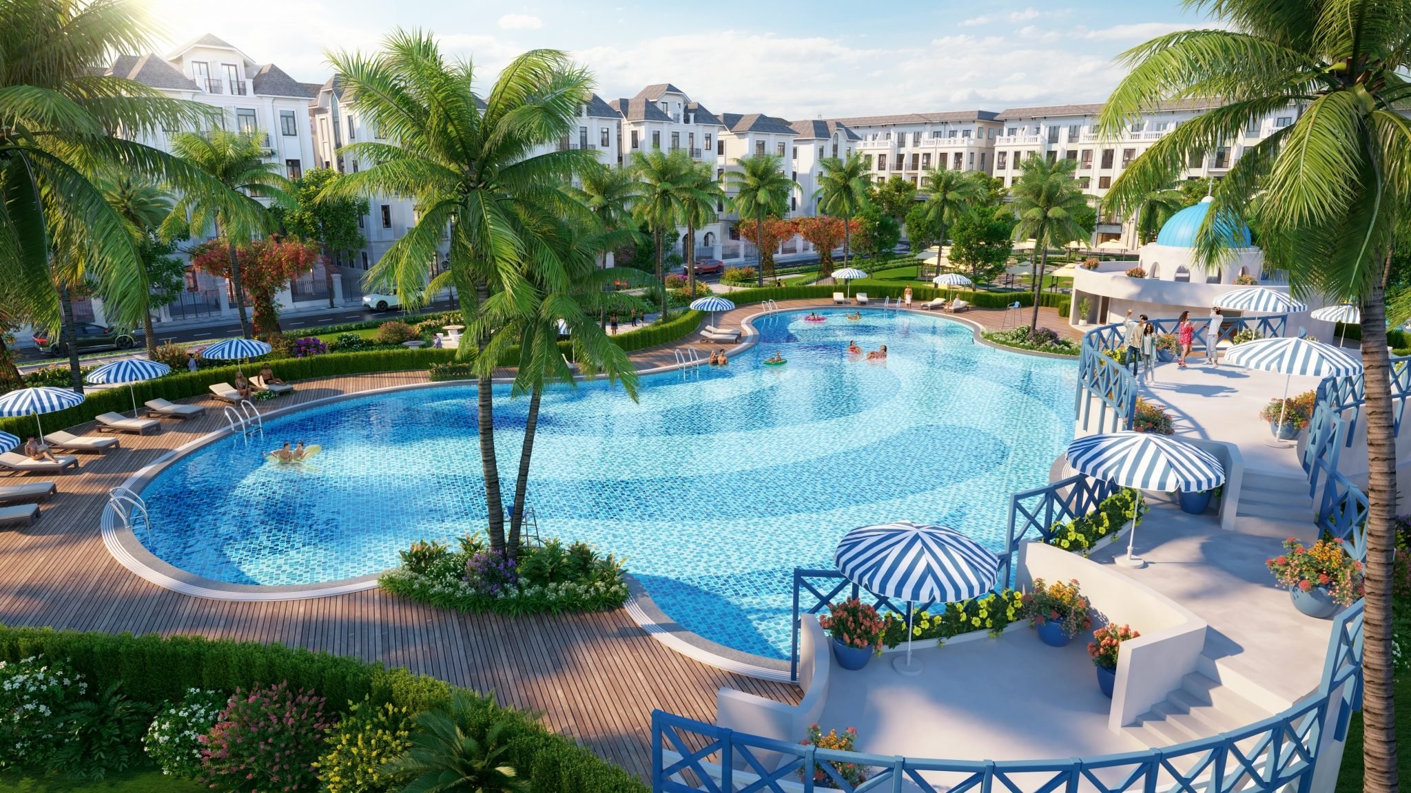 Liền kề, Shophouse phân khu Vịnh Tây Vinhomes Ocean Park 3 - The Crown giá Chủ Đầu Tư